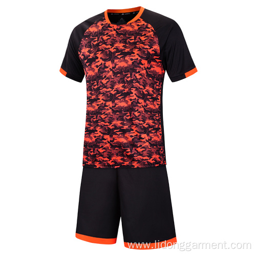 Cheap Soccer Sportswear Short Sleeve Team Soccer Jersey
